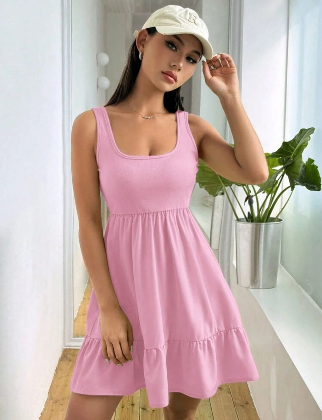 785-01972320-22eb-73dc-b0fa-3bf3404e384f.jpg Vestido rosa - Imagen 1