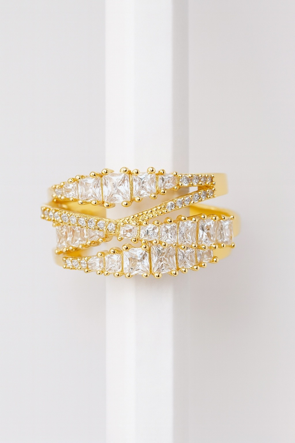 785-0198680b-6ffa-72cc-b82c-2c8772d58965.jpg Anillo Rodio Dorado - Imagen 1