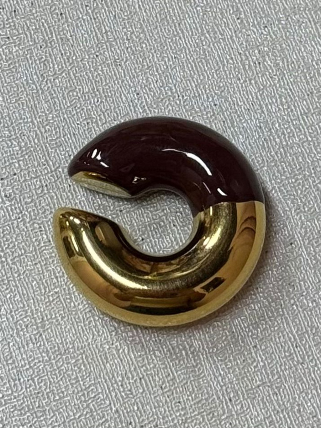 785-01988157-4545-7090-8c80-efa4aea8e79d.jpg Earcuff café/dorado - Imagen 1