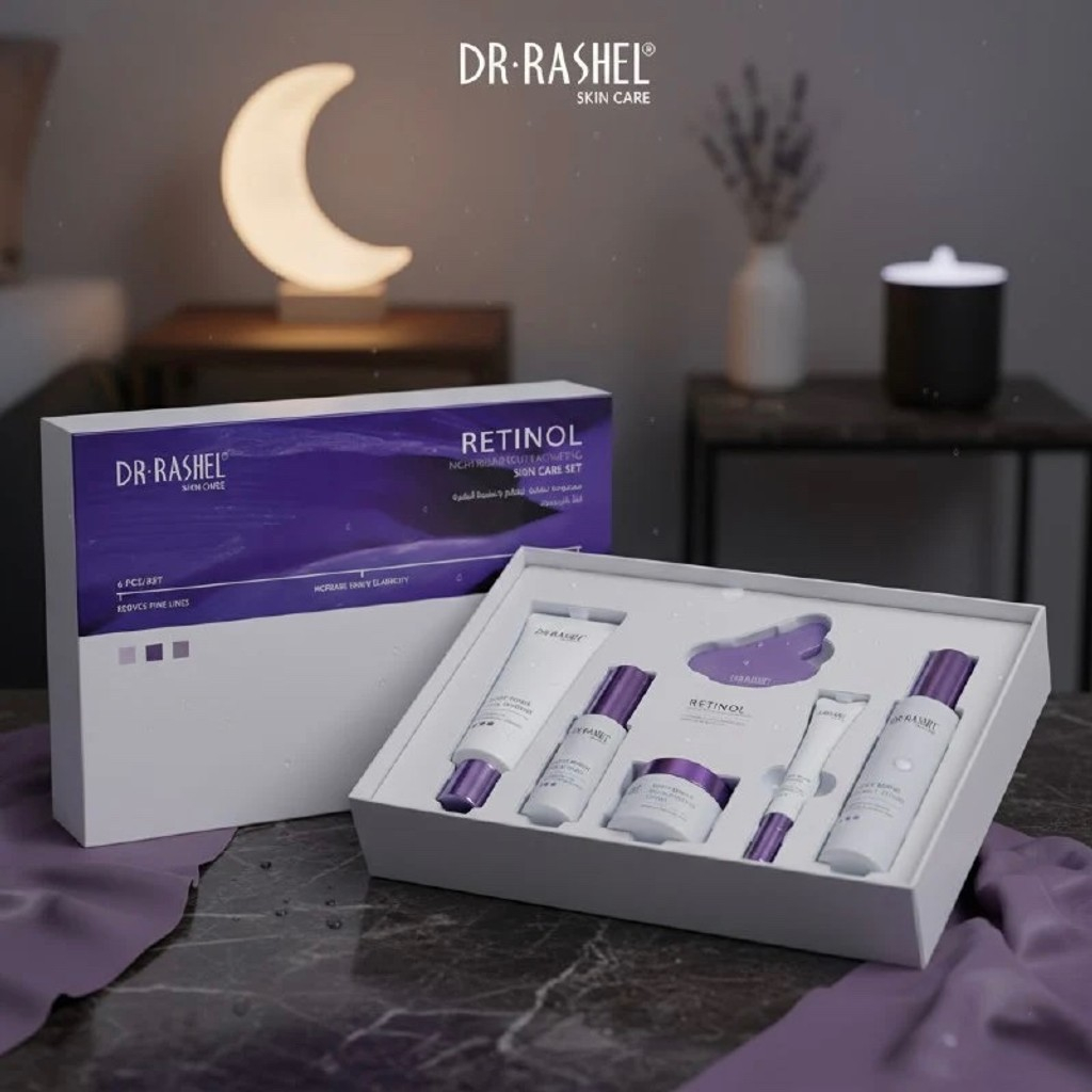 785-019ae635-f915-731b-9406-eeadc28d3b9e.jpg SET DE CUIDADO FACIAL REPARACION NOCTURNA REJUVENECEDORA DR. RASHEL - Imagen 1
