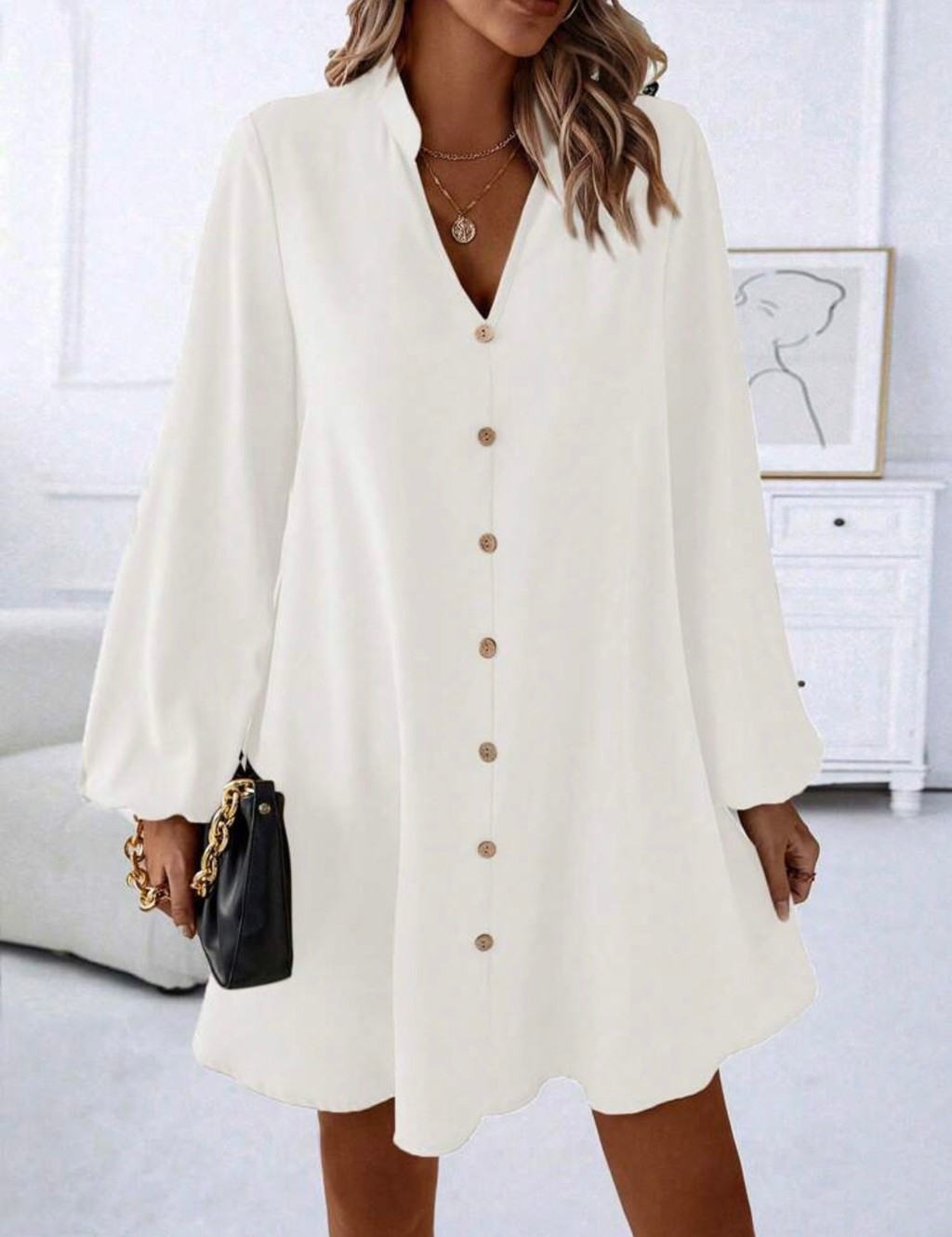 785-019b30b9-1393-72da-8c79-d2aa4efacd64.jpg Vestido blanco - Imagen 1