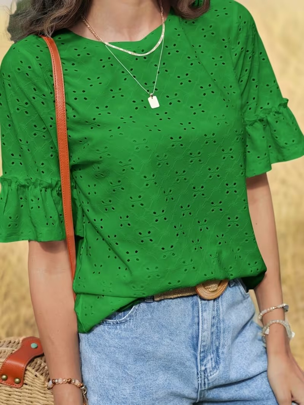 785-019b37ab-4d04-72ea-80f0-5d292f51d83a.jpg Blusa verde - Imagen 1