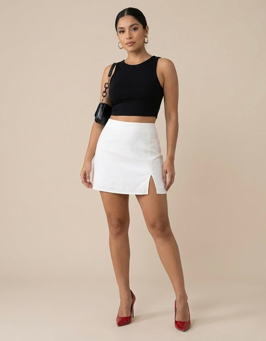 785-019afee7-70ae-72bc-8bf2-29a3eb154665.jpg Falda tela blanca - Imagen 1