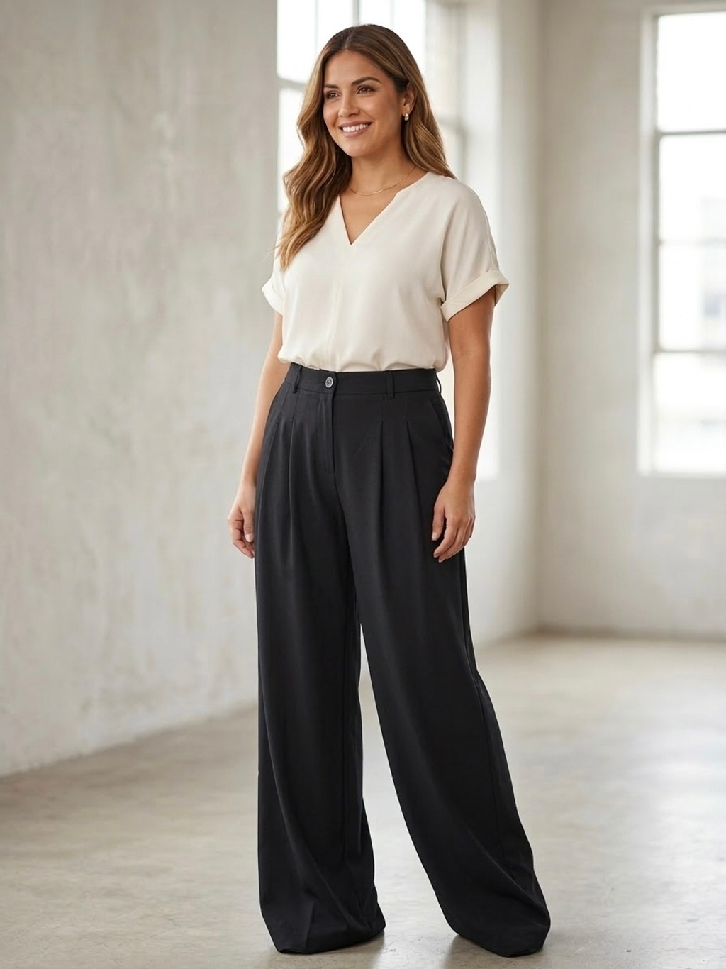 785-019cdb59-885e-7048-b8e1-8791fe88ab1b.jpg Pantalón negro - Imagen 1