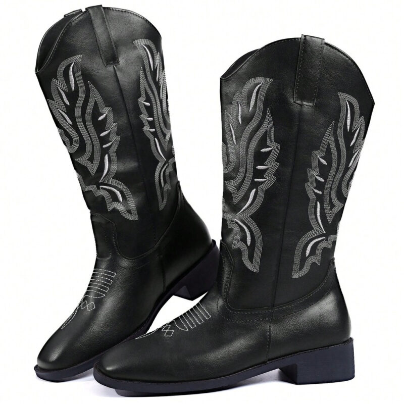 Botas negra vaqueras – Contour